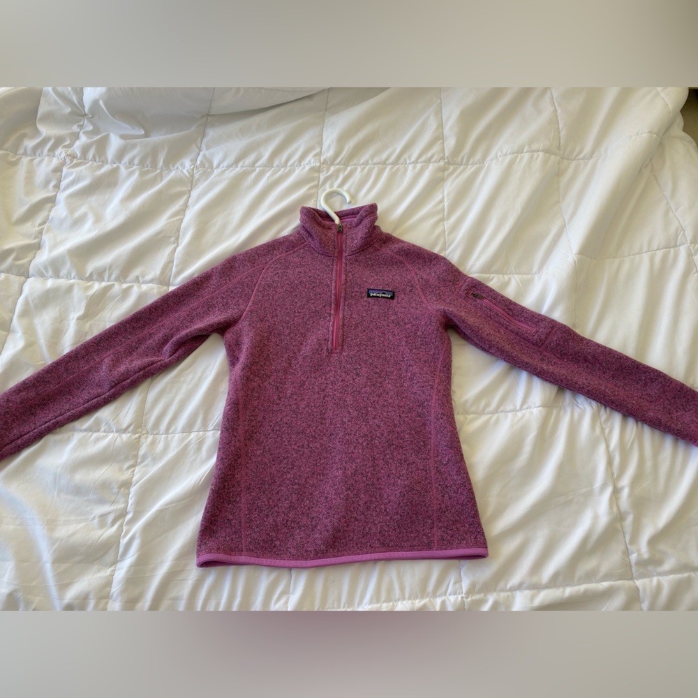 Women’s Patagonia better sweater 1/4 zip fleece